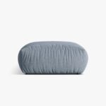Pouf Chris in velluto – 100x100 cm