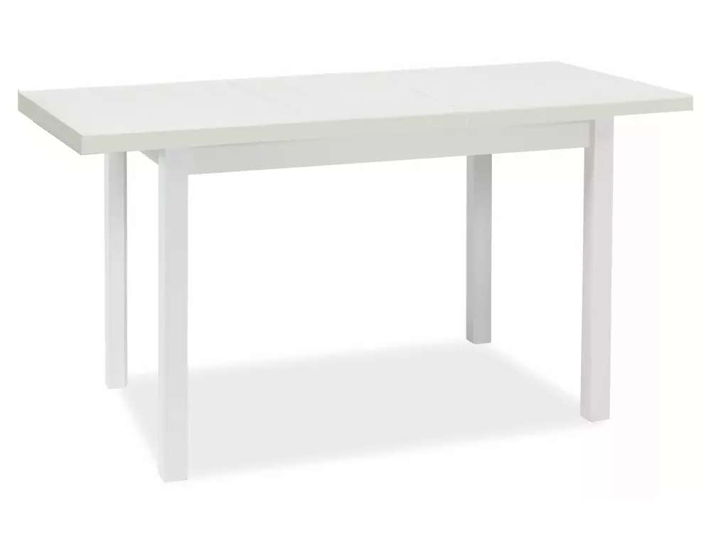 product-3052 Tavolo Adam estensibile in MDF e piano laminato bianco opaco – 120-160x68 cm - immagine 1