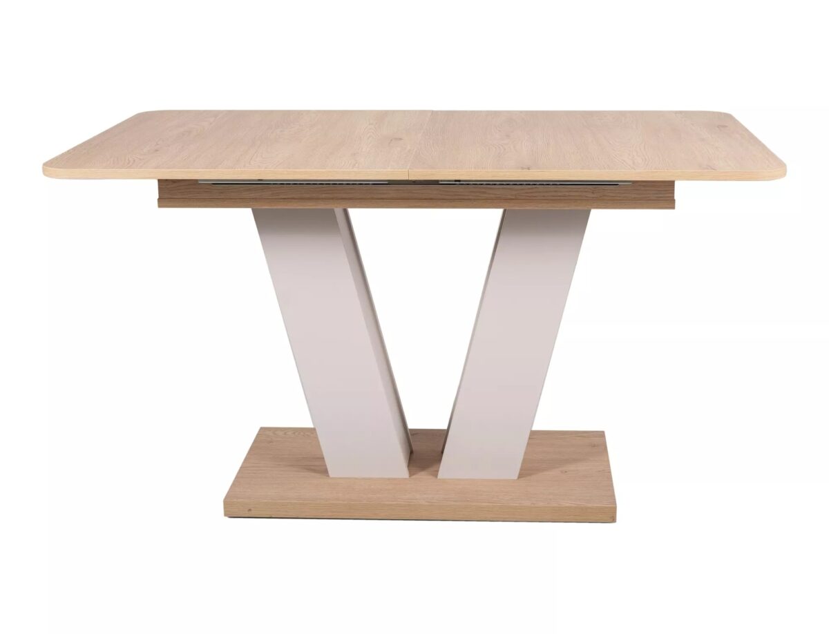 Tavolo Platon allungabile in rovere Cremona Torro e cashmere – 136/176x80x76 cm - immagine 4