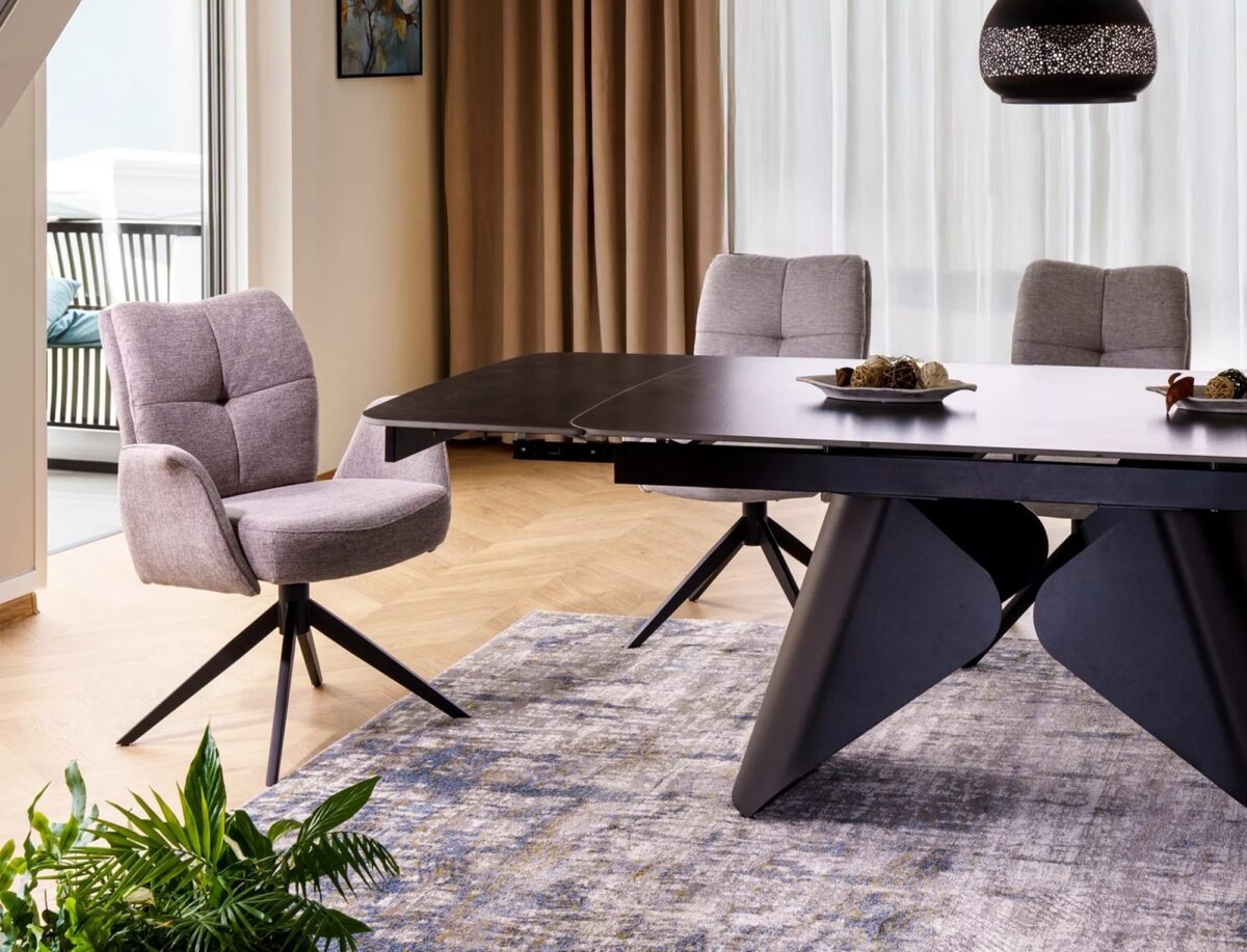 Sedia Wing Brego grigio chiaro – 66x45x90 cm - immagine 2