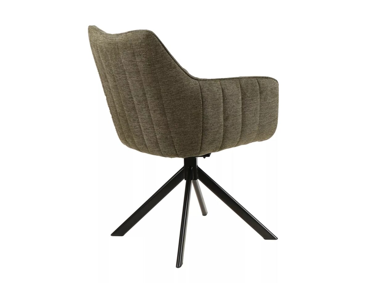 Sedia girevole Azalia Brego oliva – 61x44x86 cm - immagine 2