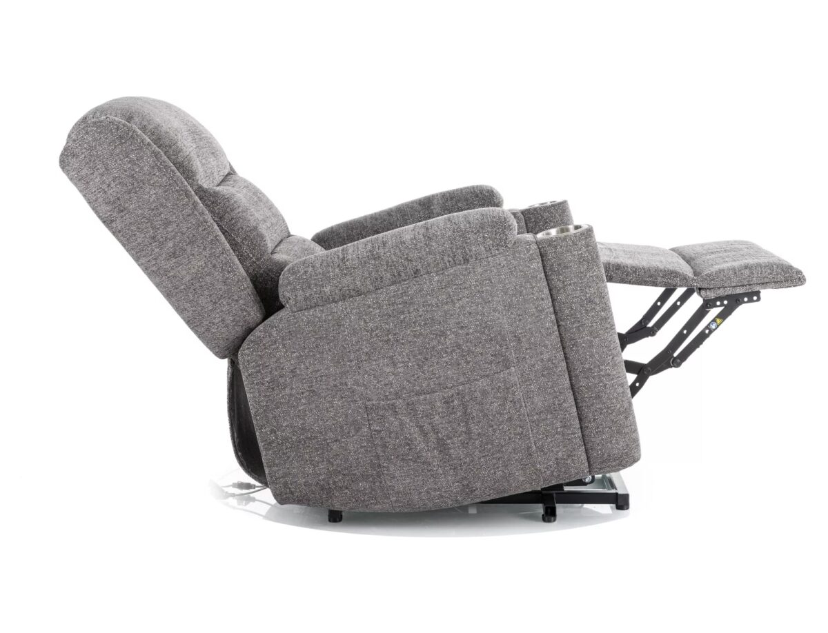 Poltrona reclinabile Minos Raven – grigio scuro - immagine 3