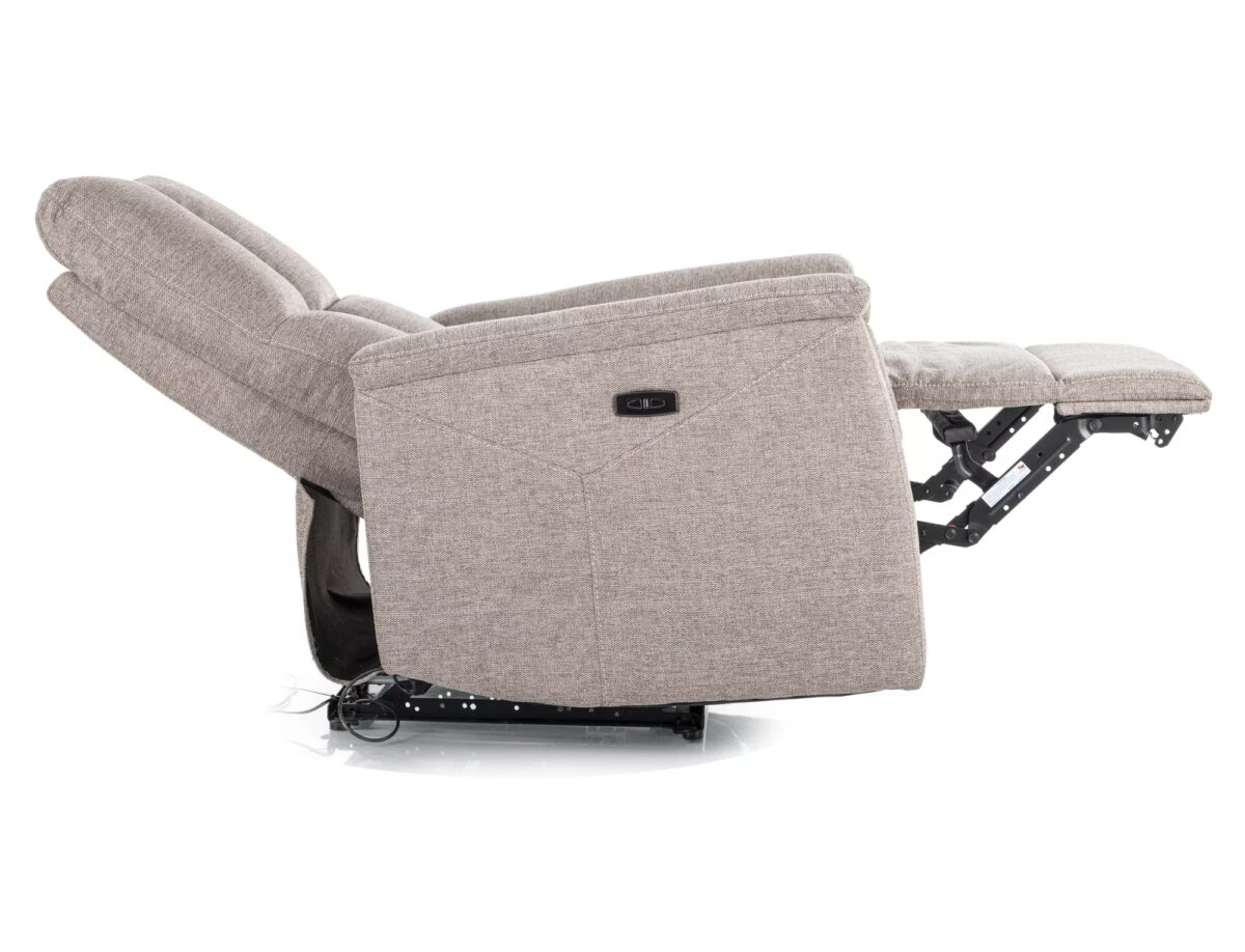 Poltrona reclinabile Neptun Brego elettrica – beige - immagine 2
