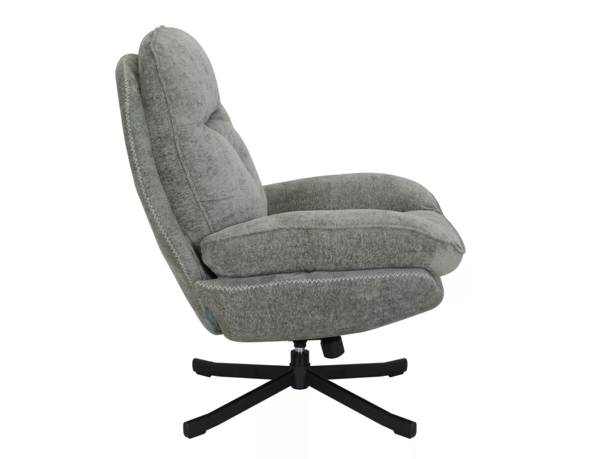 Poltrona Harper in tessuto oliva – 77x54x101 cm - immagine 3