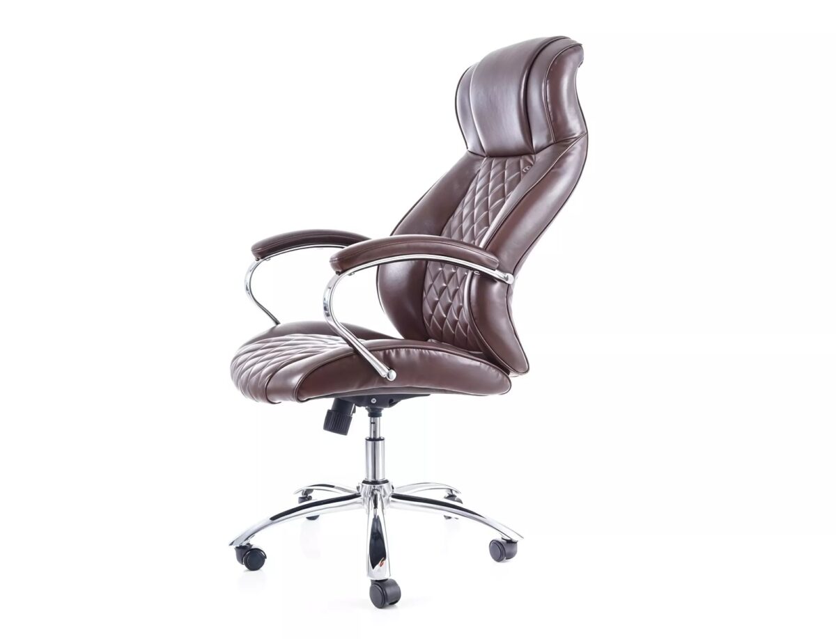 Sedia da ufficio Q-557 marrone - immagine 3