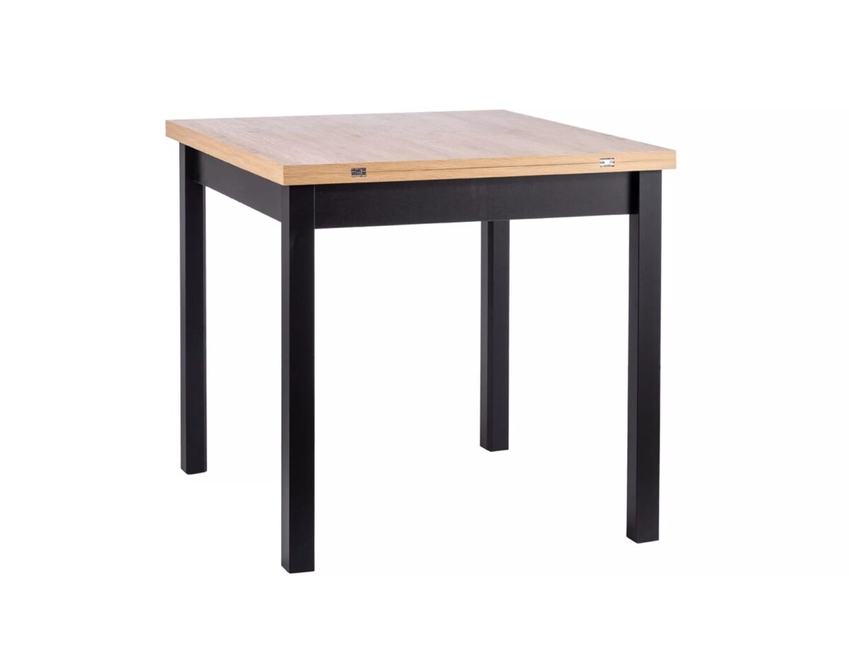 Tavolo Flip 60 – rovere Artisan / nero - immagine 3