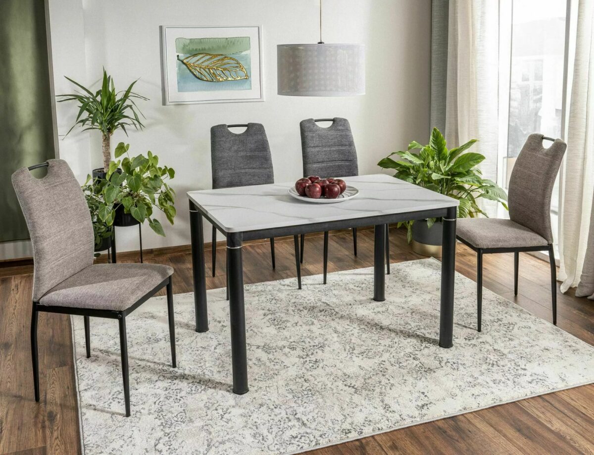Sedia Rip Brego grigio scuro – 44x38x92 cm - immagine 4