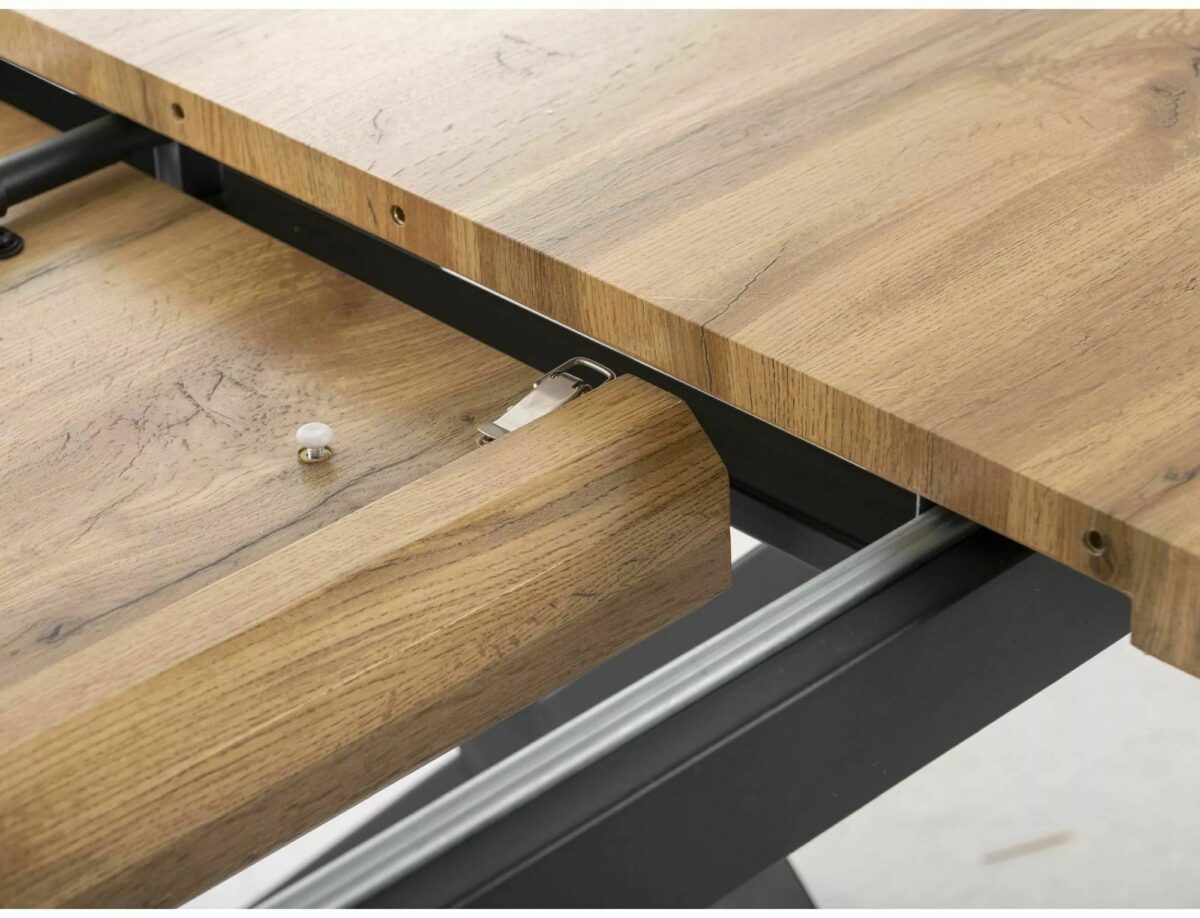 Tavolo Umberto II in rovere artisan – 160/240x90x76 cm - immagine 9
