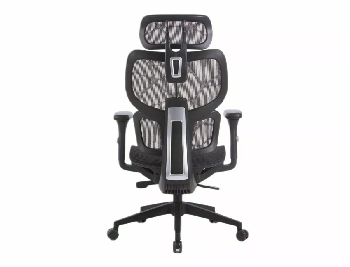 Sedia da ufficio Devon in rete nera – 68x50x119 cm - immagine 5