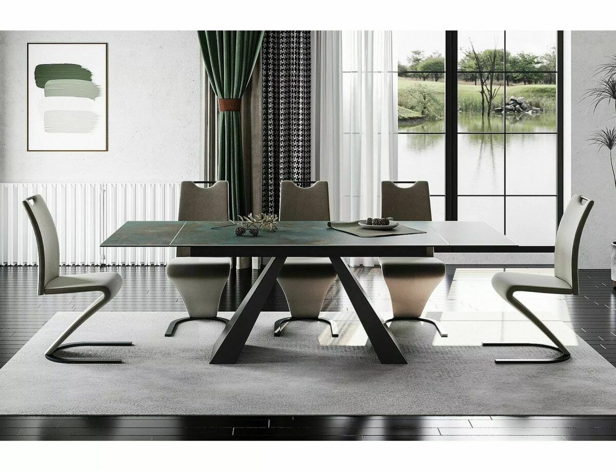 Tavolo Salvadore Ceramic Ossido Verde – 160/240x90x77 cm - immagine 10