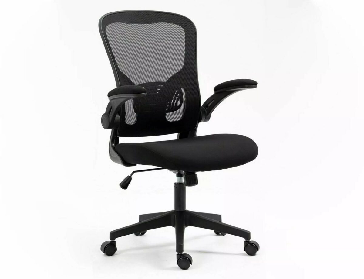 Sedia da ufficio Q-333 nera – 65x47x100 cm - immagine 6