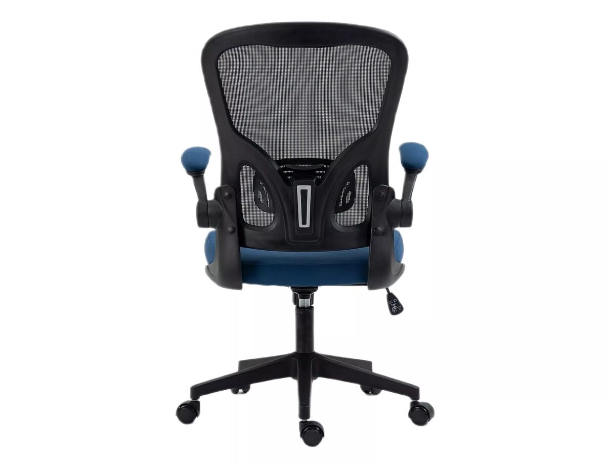 Sedia da ufficio Q-333 blu e grigia – 65x47x100 cm - immagine 5