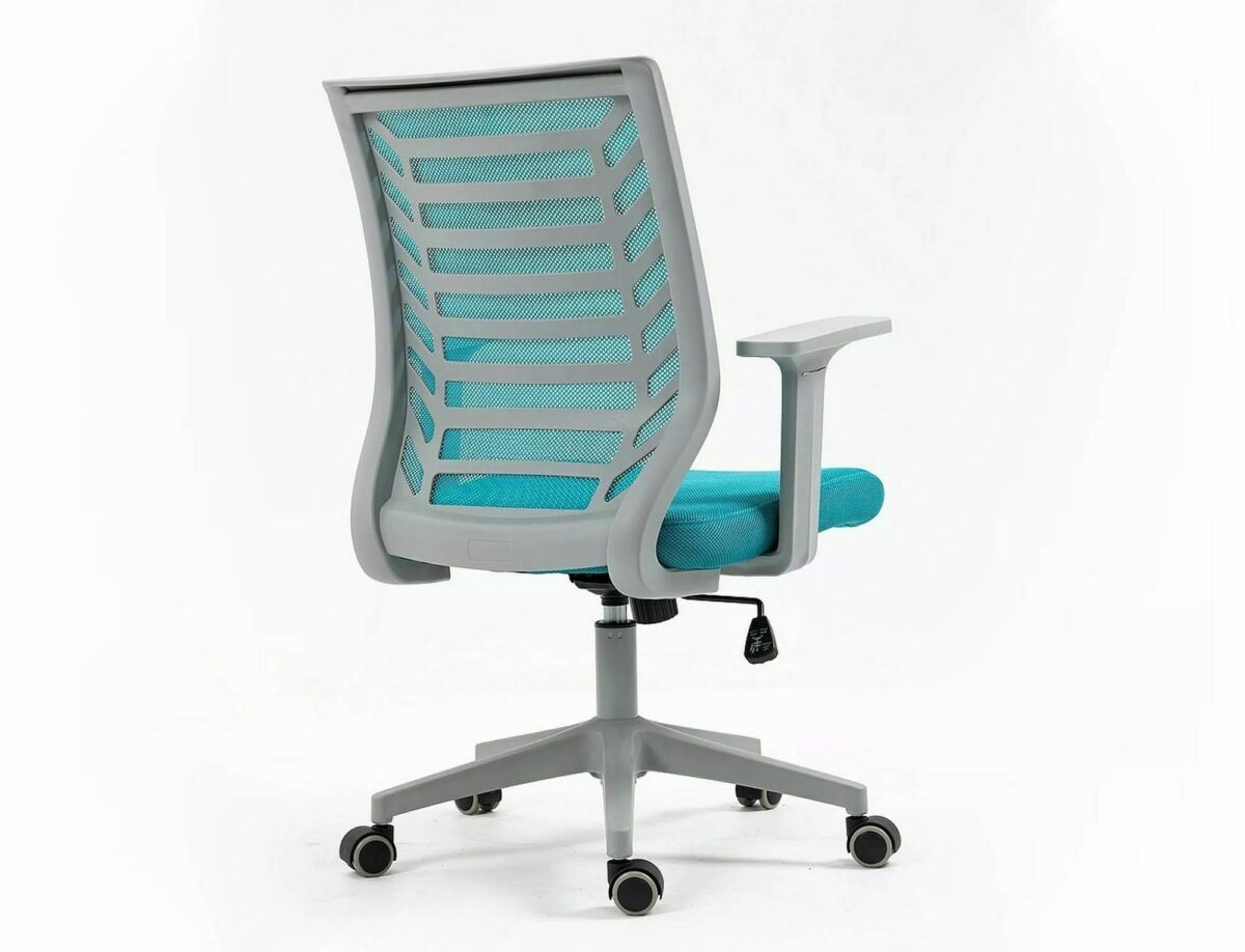 Sedia da ufficio Q-320 blu – 60x44x93 cm - immagine 2