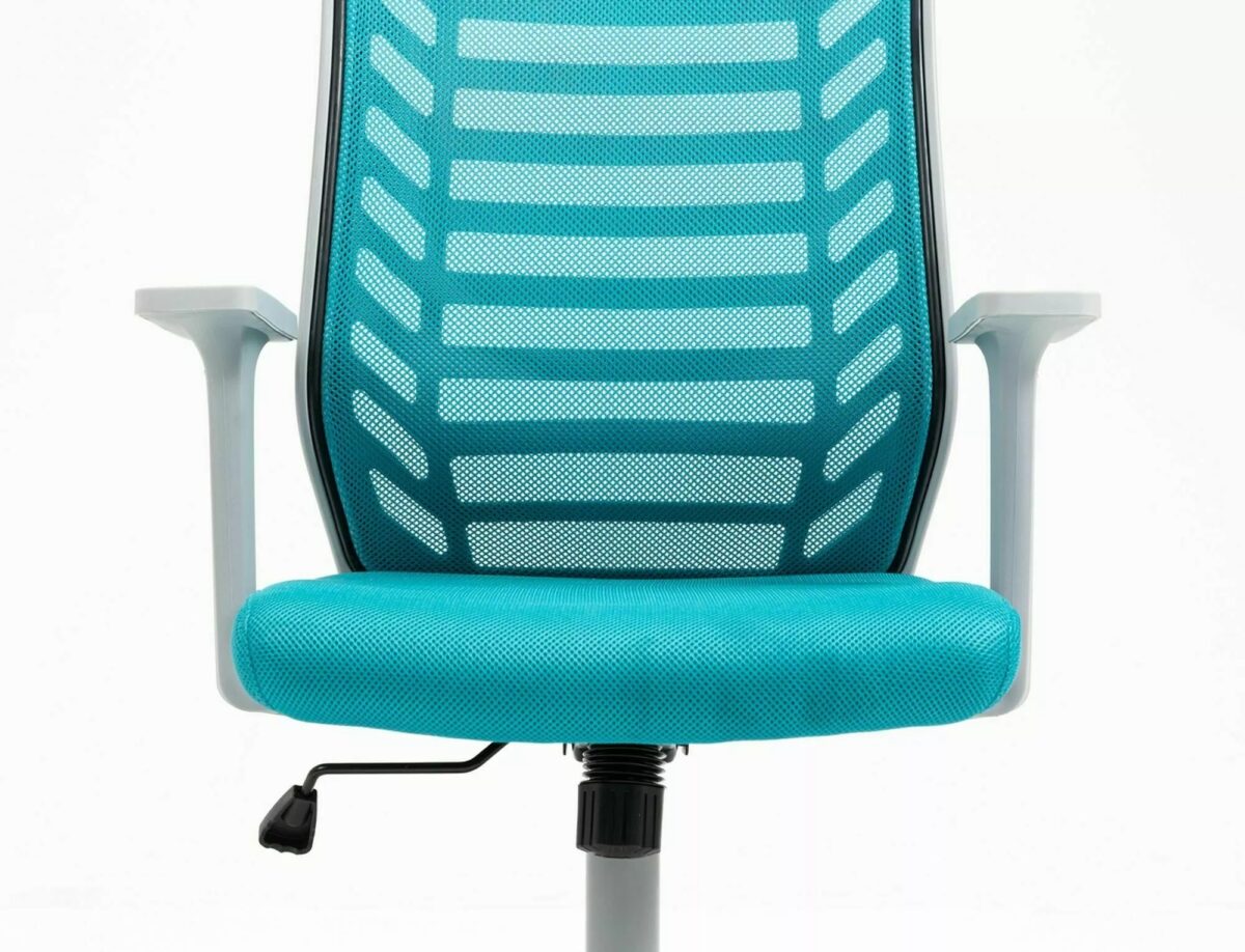 Sedia da ufficio Q-320 blu – 60x44x93 cm - immagine 12