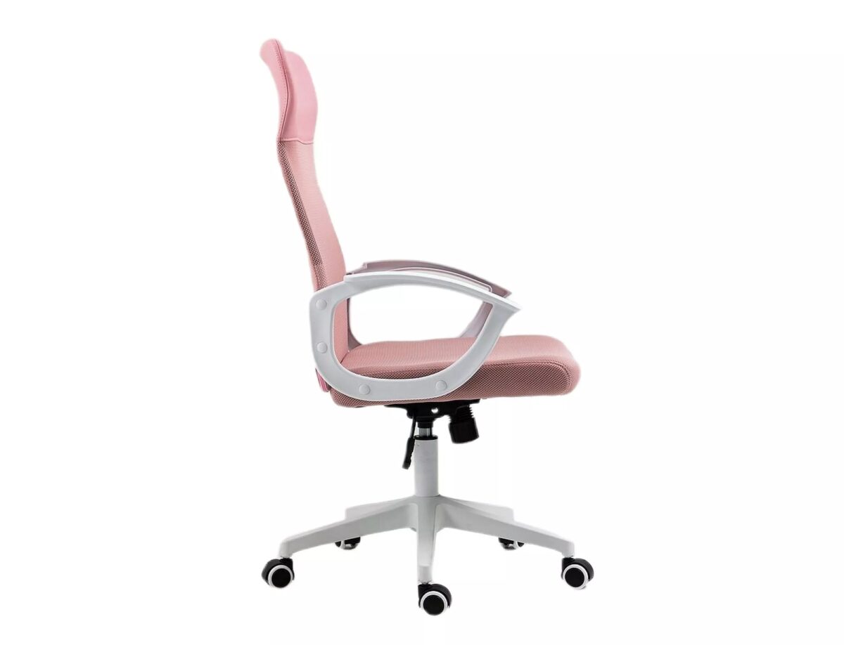 Sedia da ufficio Q-026 rosa – 59x50x107 cm - immagine 3