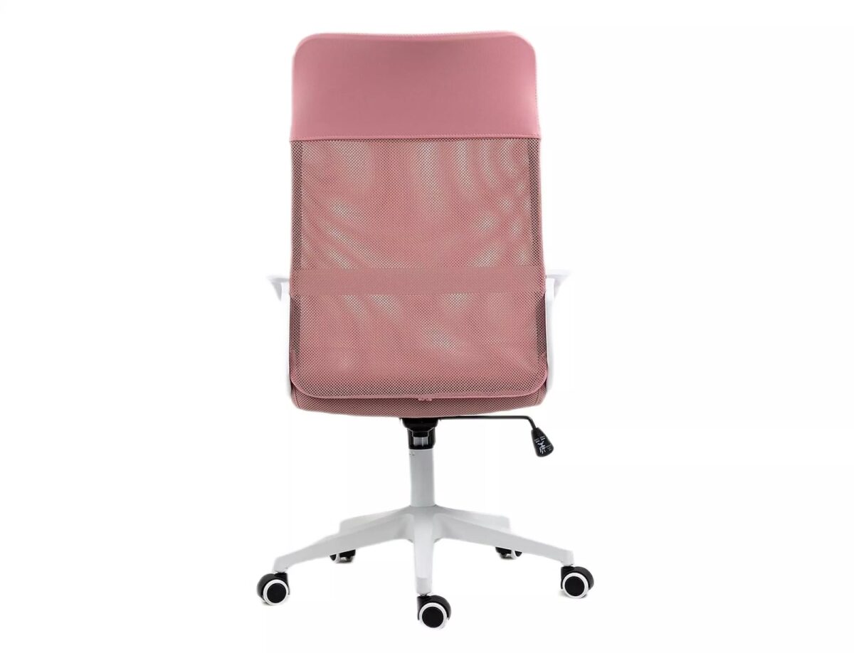 Sedia da ufficio Q-026 rosa – 59x50x107 cm - immagine 5