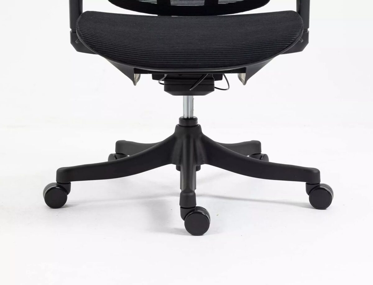 Sedia da ufficio Winner ergonomica nera – 64x51x114 cm - immagine 4