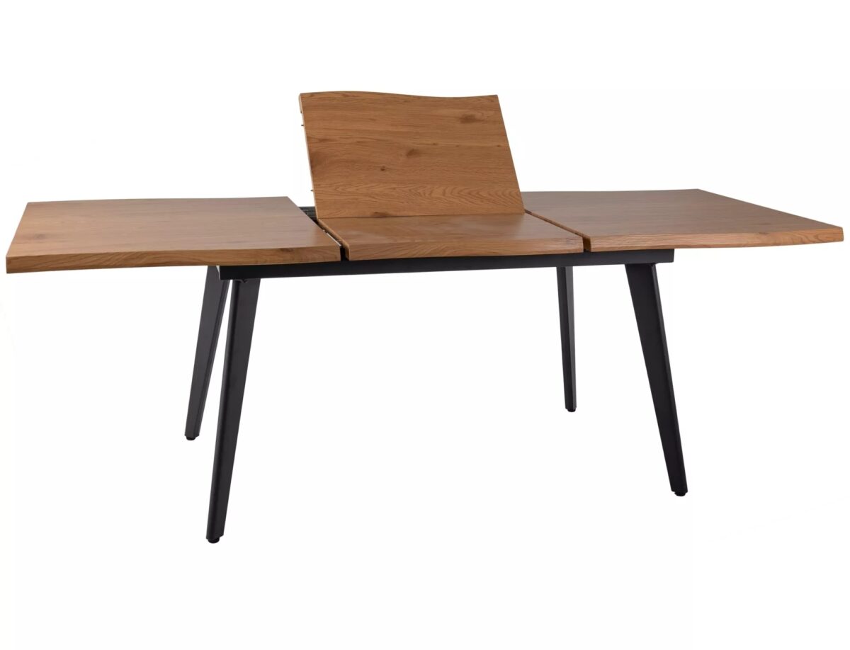 Tavolo Fresno Allungabile – Rovere / Nero Opaco 210cm - immagine 2