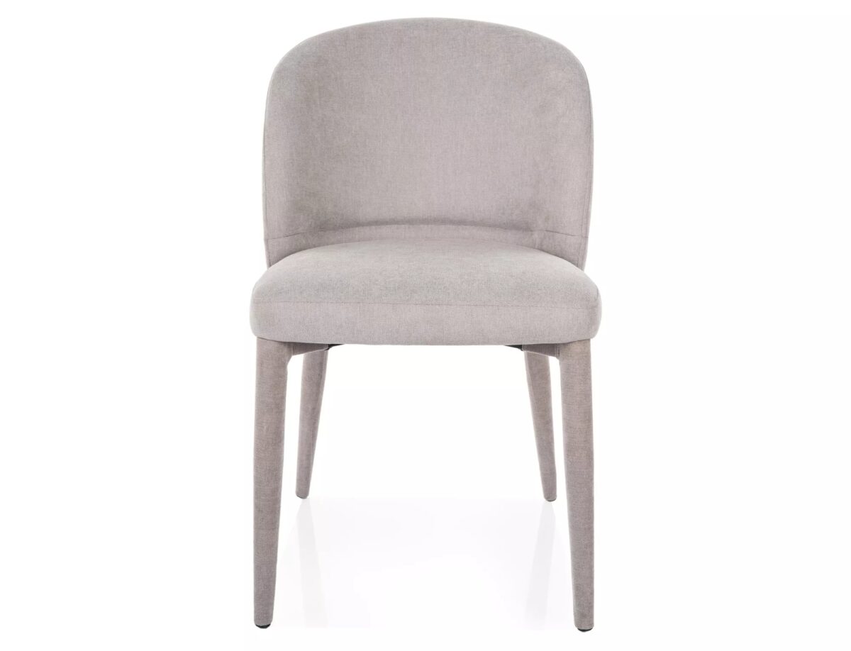 Sedia Tino Wind in tessuto grigio chiaro – 50x45x81 cm - immagine 5