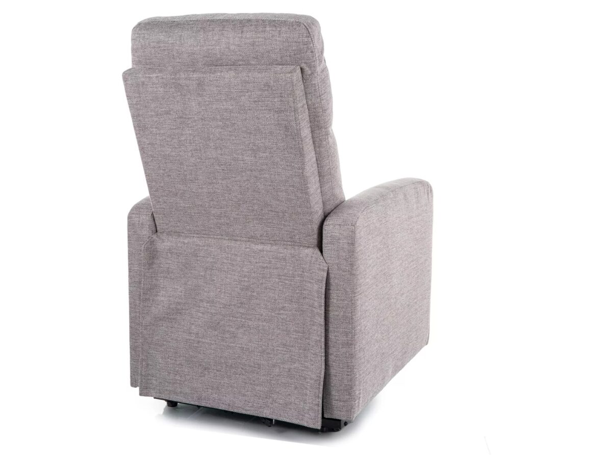 Poltrona reclinabile Otus Brego grigio chiaro – 66x92–144x100 cm - immagine 3