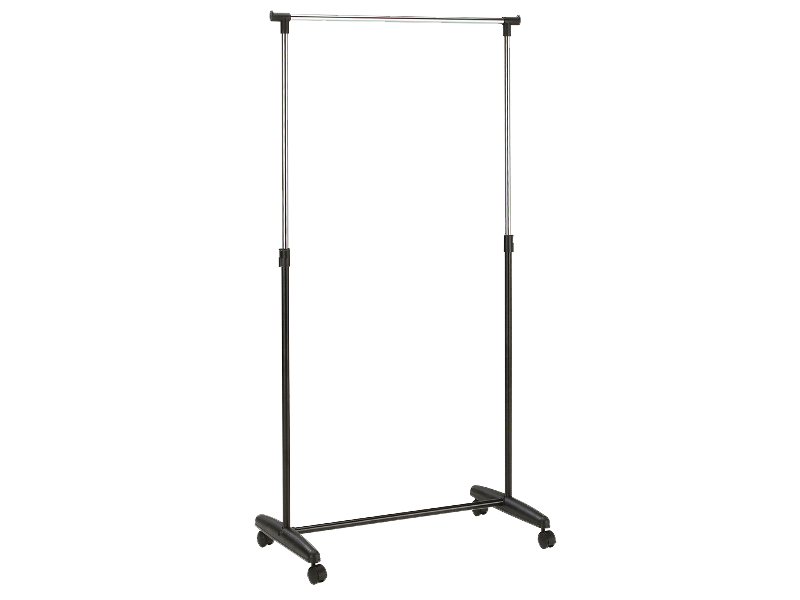 product-1285 Appendiabiti Nova in plastica e metallo – regolabile 95-160 cm - immagine 1