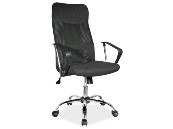 Sedia da ufficio Q-025 in tessuto – 62x50x107 cm