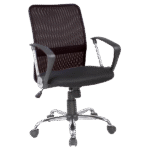 Sedia da ufficio Q-078 nera – 58x46x95 cm