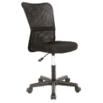 Sedia da ufficio Q-121 nera – 41x41x74 cm