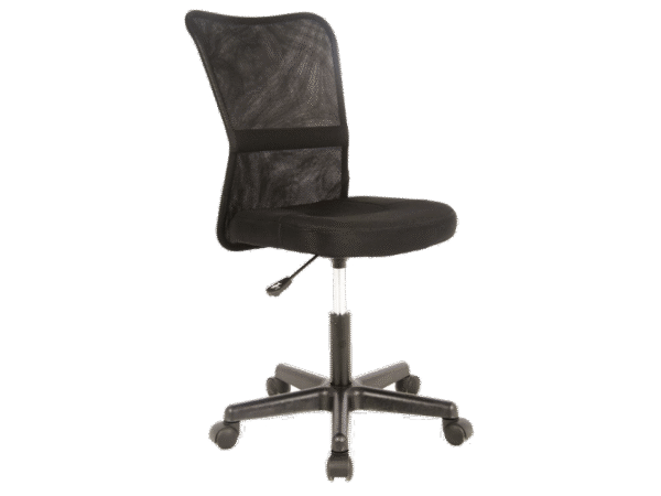 Sedia da ufficio Q-121 nera – 41x41x74 cm