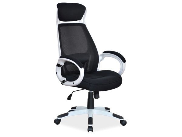 Sedia da ufficio Q-409 nera – 63x51x117 cm
