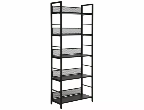 Libreria Raw R5 nera – 60x28x154 cm