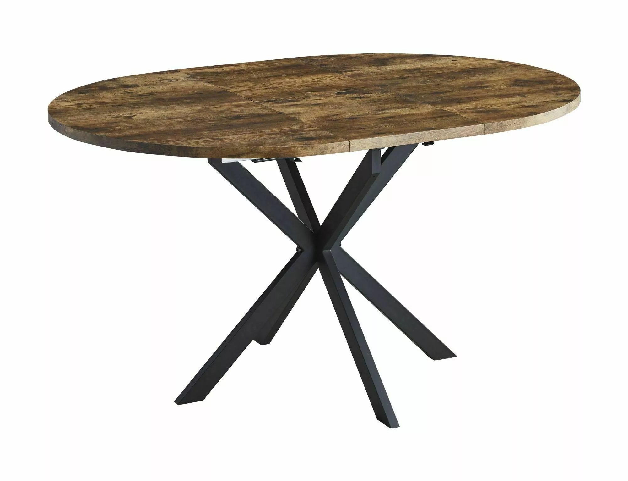 product-2520 Tavolo Gaston in MDF noce vintage – Ø100/135x75 cm - immagine 1