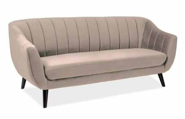 Divano 3 posti Elite 3 Velvet beige – 200x85x83 cm
