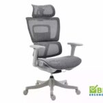 Sedia da ufficio Winner ergonomica grigia – 64x51x114 cm