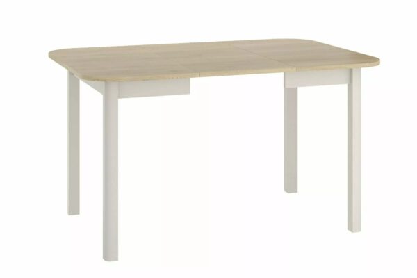 Tavolo Dante II allungabile in rovere Cremona Torro e cashmere – 90/130x90x75 cm