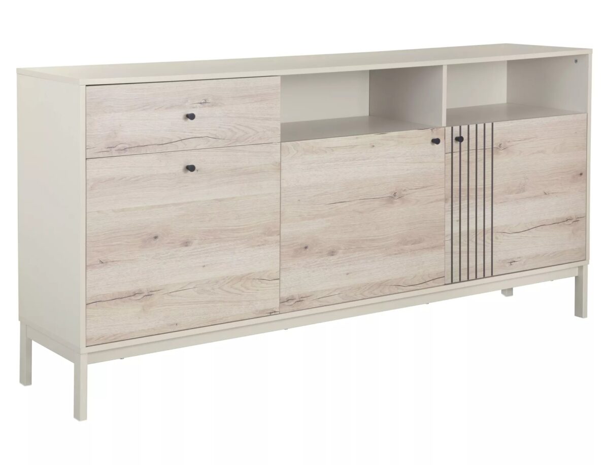 Credenza Frost K1 – Off White + Rovere Alpino - immagine 2