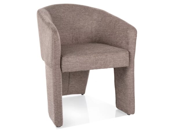 Poltrona Nelly in tessuto Brego beige – 60x59x75 cm