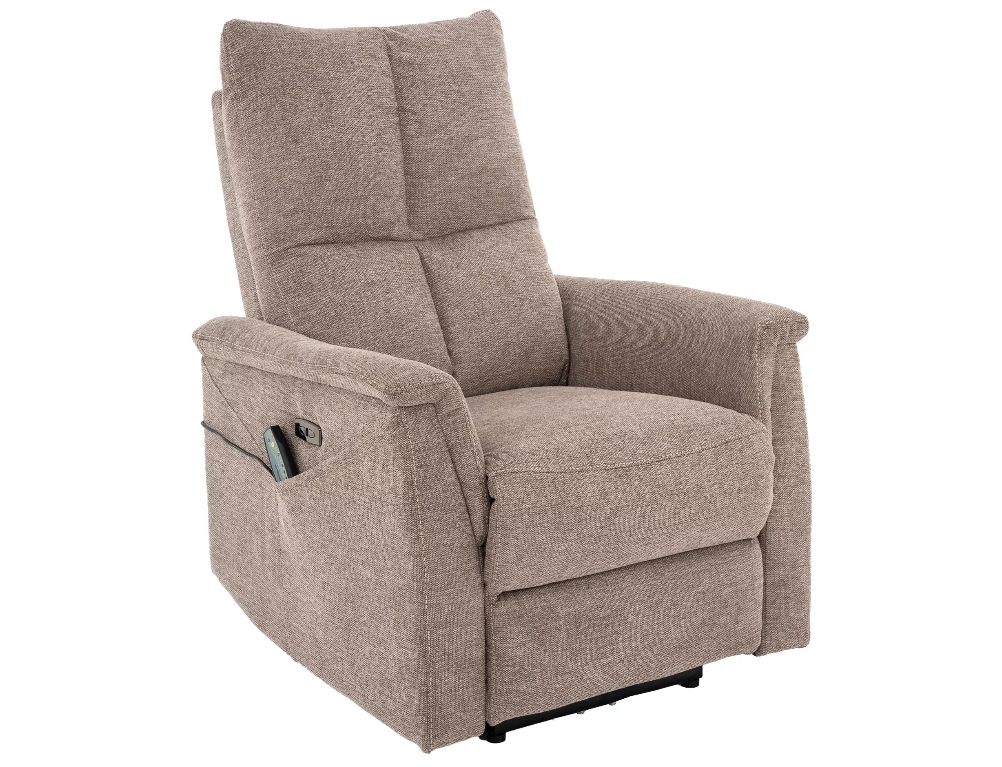 product-2918 Poltrona relax elettrica Neptun M Brego in tessuto beige - immagine 1