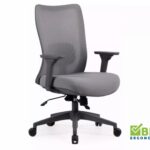 Sedia da ufficio Q-724 grigia – 62x49x105 cm