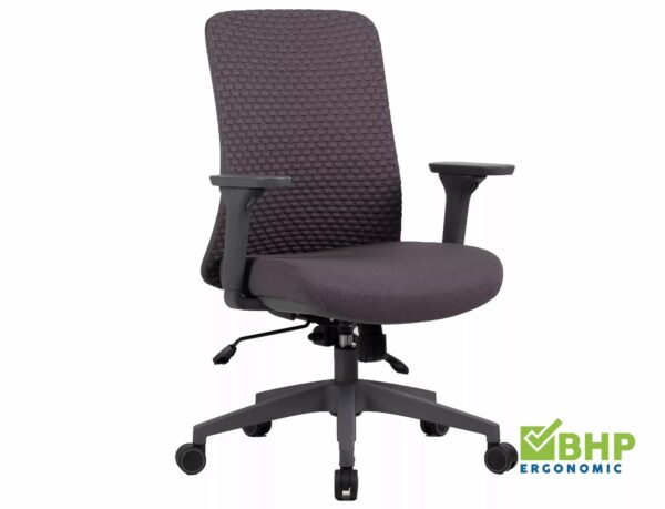 Sedia da ufficio Q-744 grigia – 62x50x101 cm