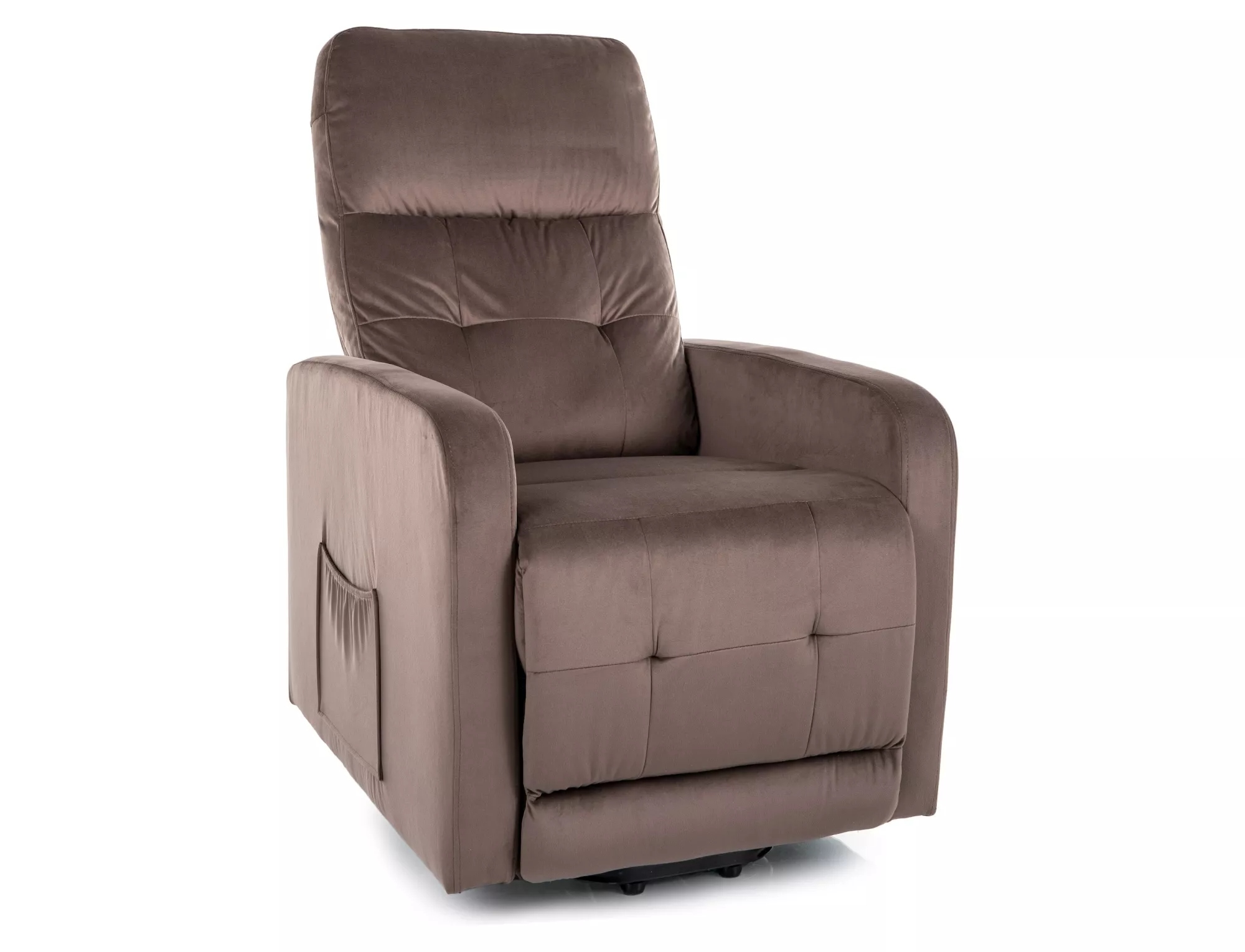 product-2969 Poltrona reclinabile Otus II Velvet cappuccino – 66x92–144x100 cm - immagine 1
