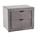 Comodino ET-002 Velvet – grigio Bluvel 14
