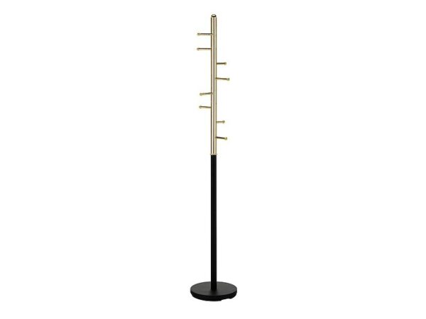 Appendiabiti Ferro – metallo nero e oro