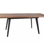 Tavolo Fresno Allungabile – Rovere / Nero Opaco 210cm