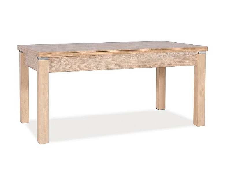 product-976 Tavolino trasformabile Kleopatra in rovere Sonoma – 124/164×64×59 cm - immagine 1