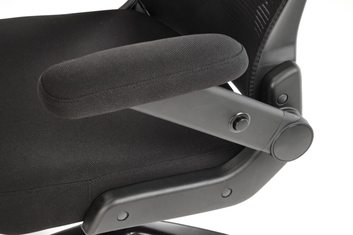 Sedia da ufficio Cyborg nera – 80x74x111-117 cm - immagine 10