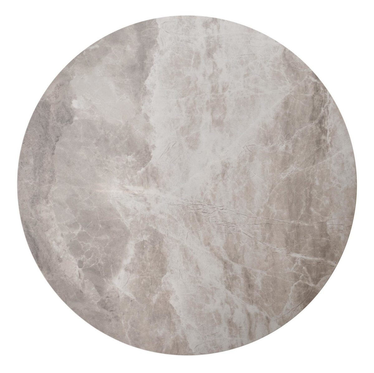 ITAKA set di 2 tavolini grigio effetto marmo chiaro / grafite - immagine 3