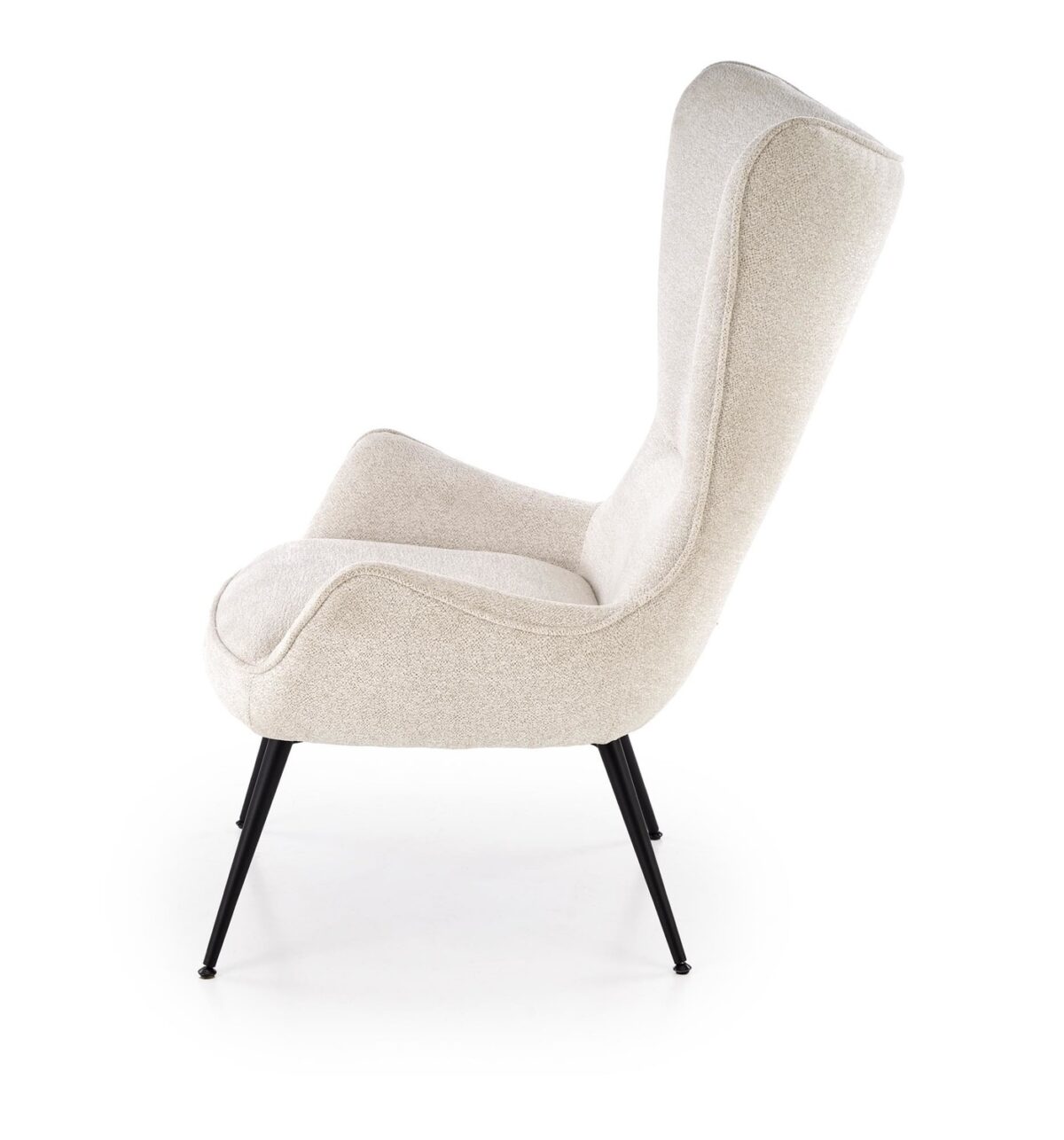 Poltrona Jukon in tessuto Raven crema - immagine 3