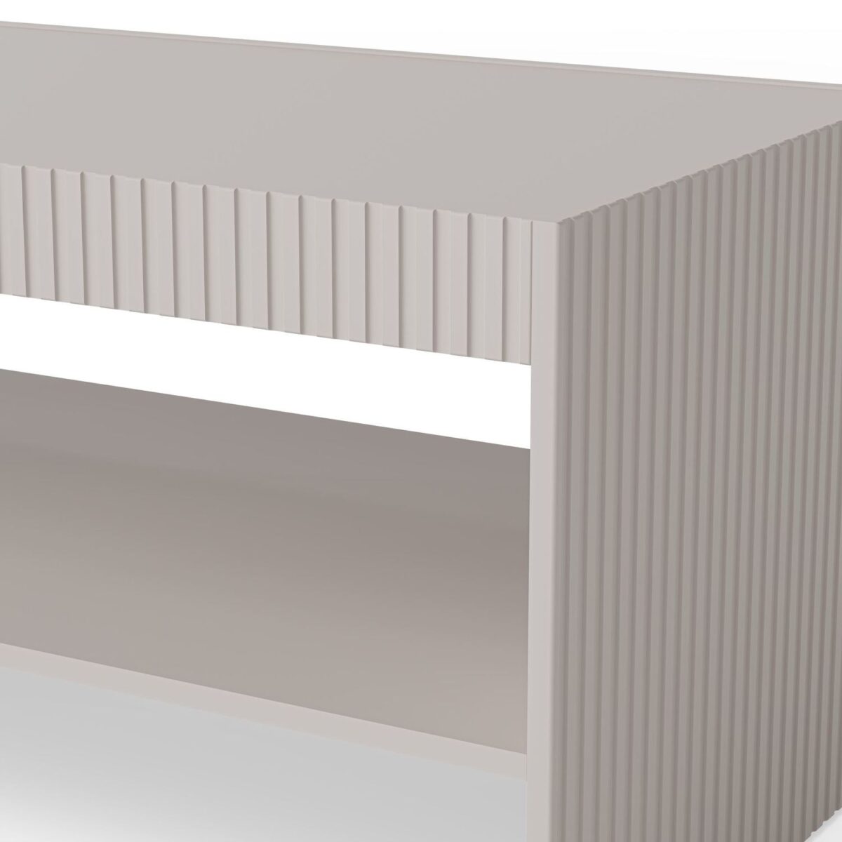 Tavolino Paxos LAW-1 in finitura Cashmere e Nero - immagine 2