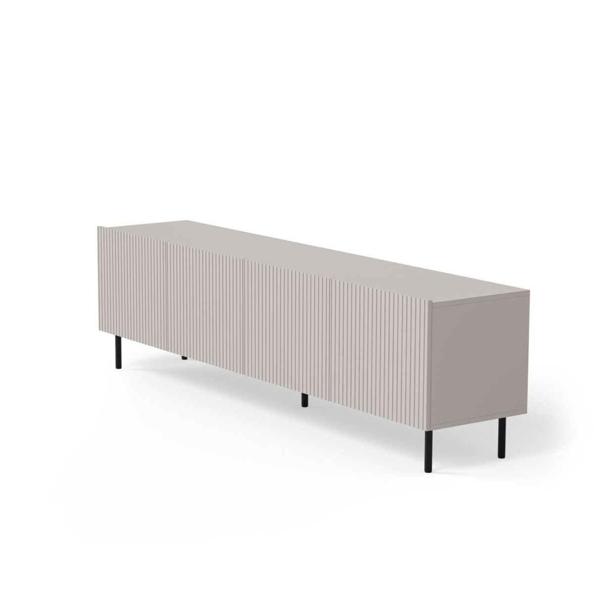 Mobile TV Paxos 200 cm in cashmere e nero - immagine 3